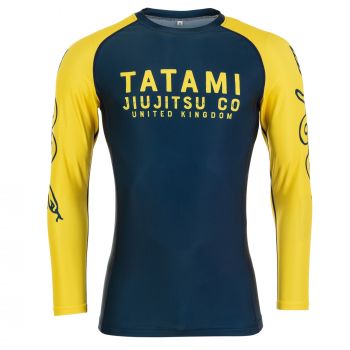 Tatami Supply Co Navy Long Sleeve Rash Guard