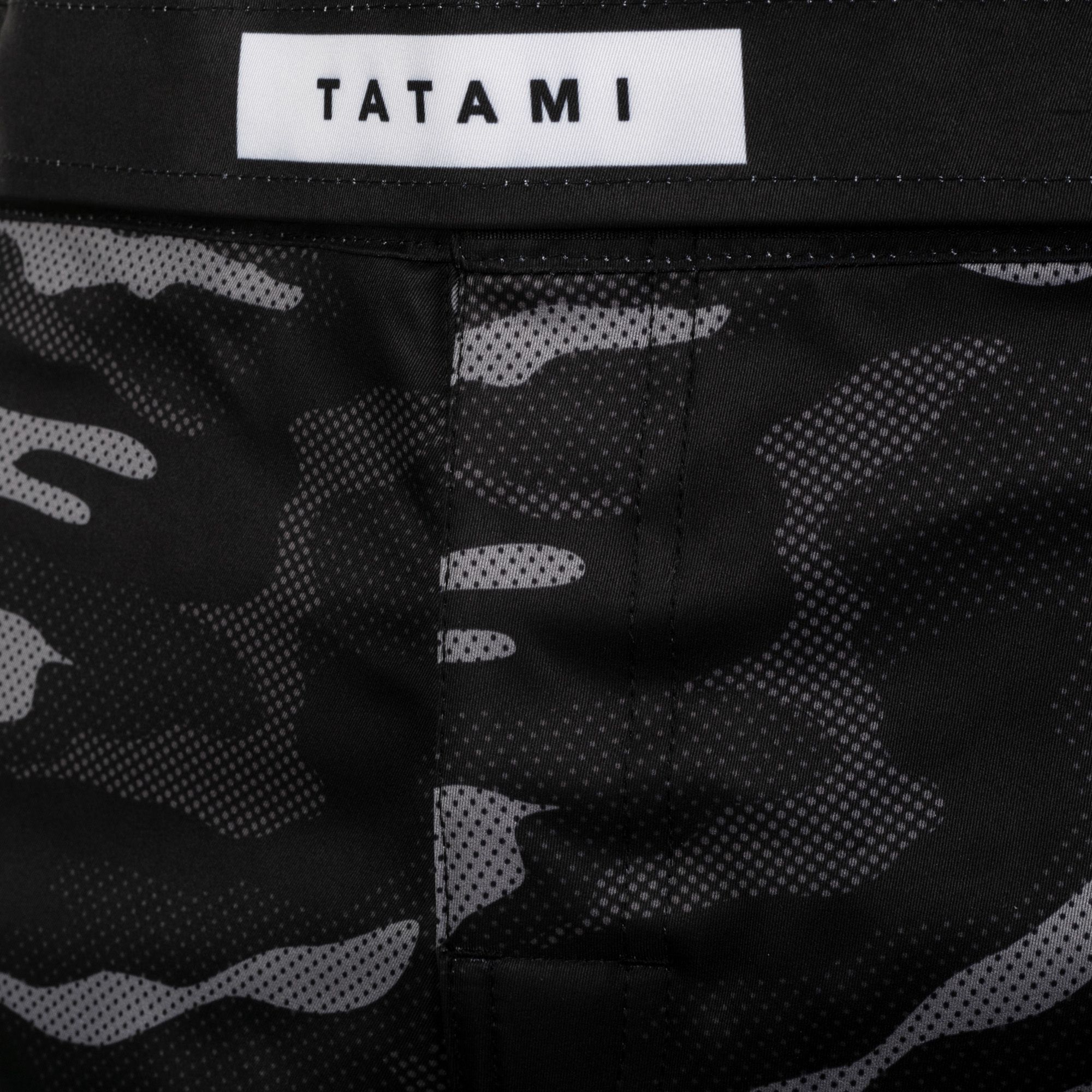 Tatami Rival Black & Camo Grappling Shorts